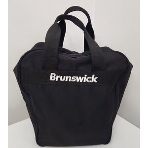 Brunswick Keystone Single Ball Carry Bag Black Nylon